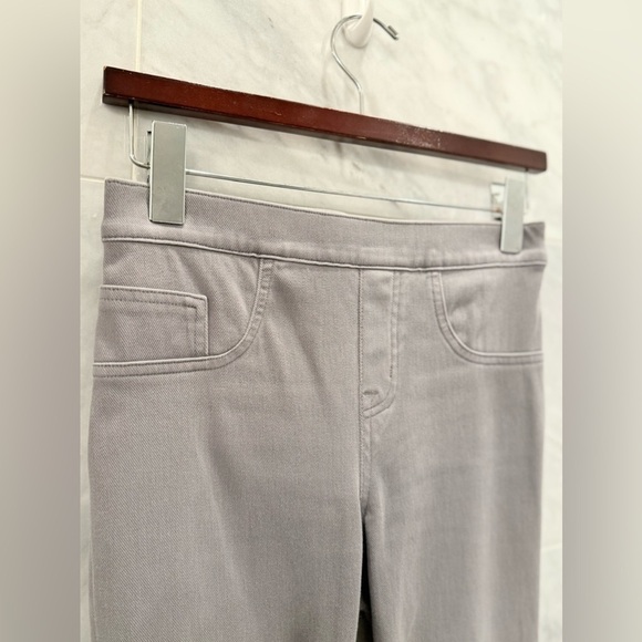 SPANX earthy taupe skinny Jean-ish Ankle leggings size small - Picture 8 of 12